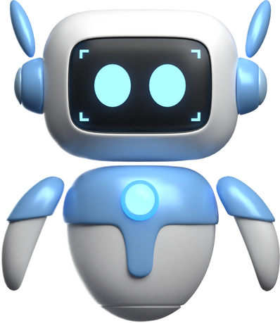 3D Robot Illustration